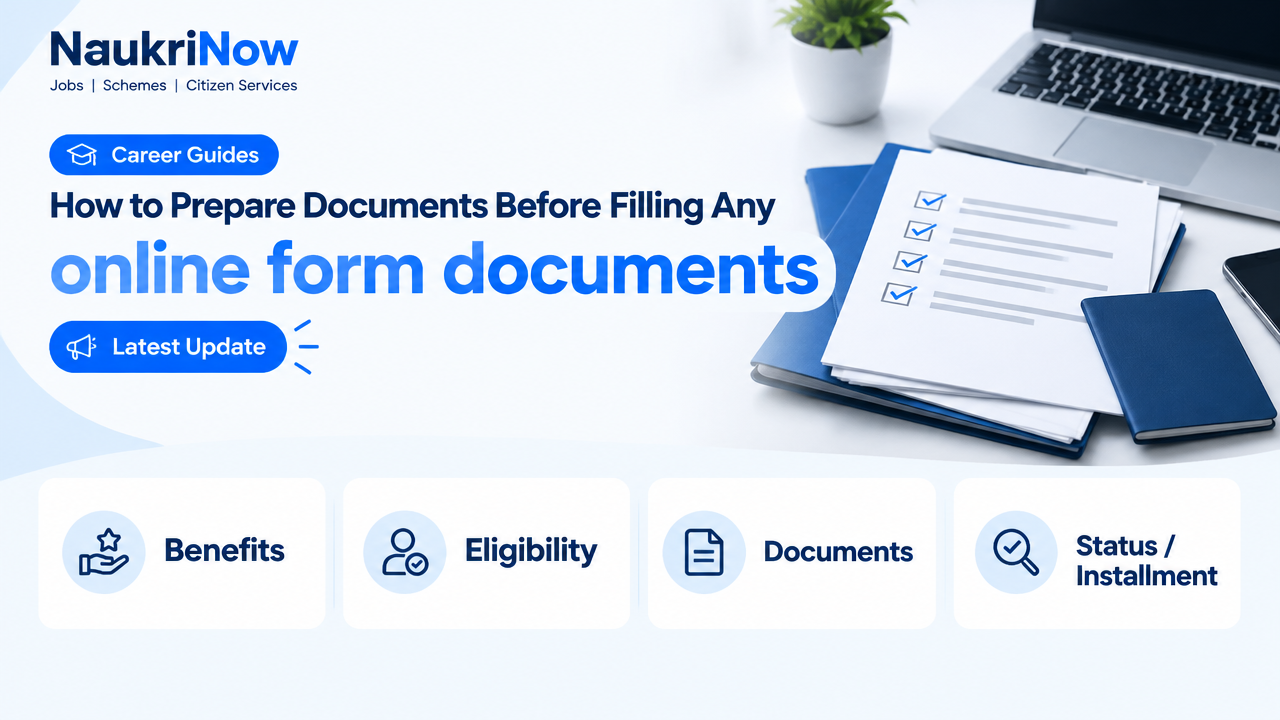 online form documents – NaukriNow featured poster