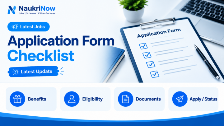 Application Form Checklist – NaukriNow featured poster