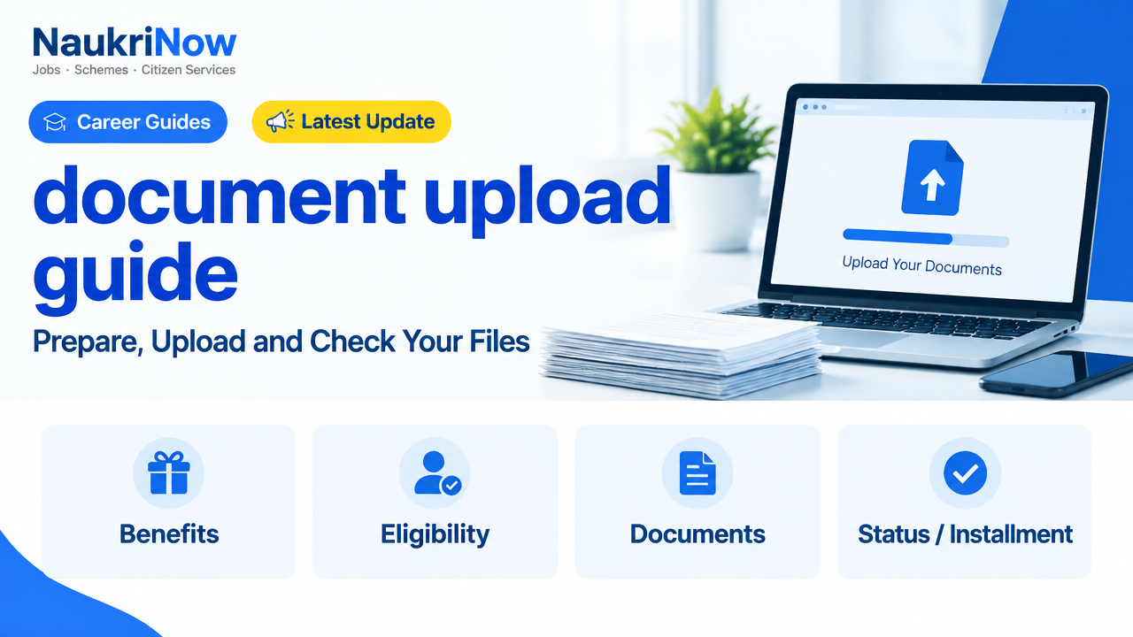 document upload guide – NaukriNow featured poster