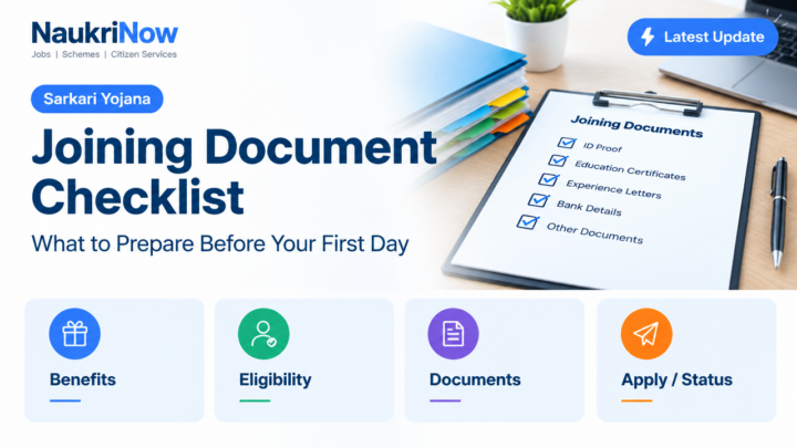 Joining Document Checklist – NaukriNow featured guide