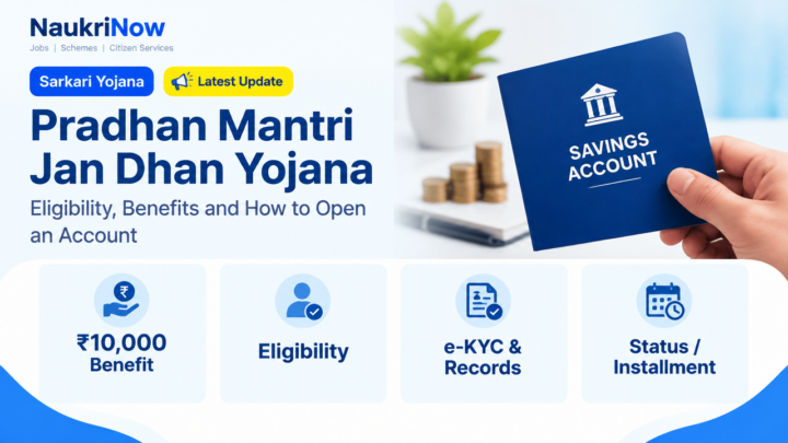 Pradhan Mantri Jan Dhan Yojana – NaukriNow featured guide