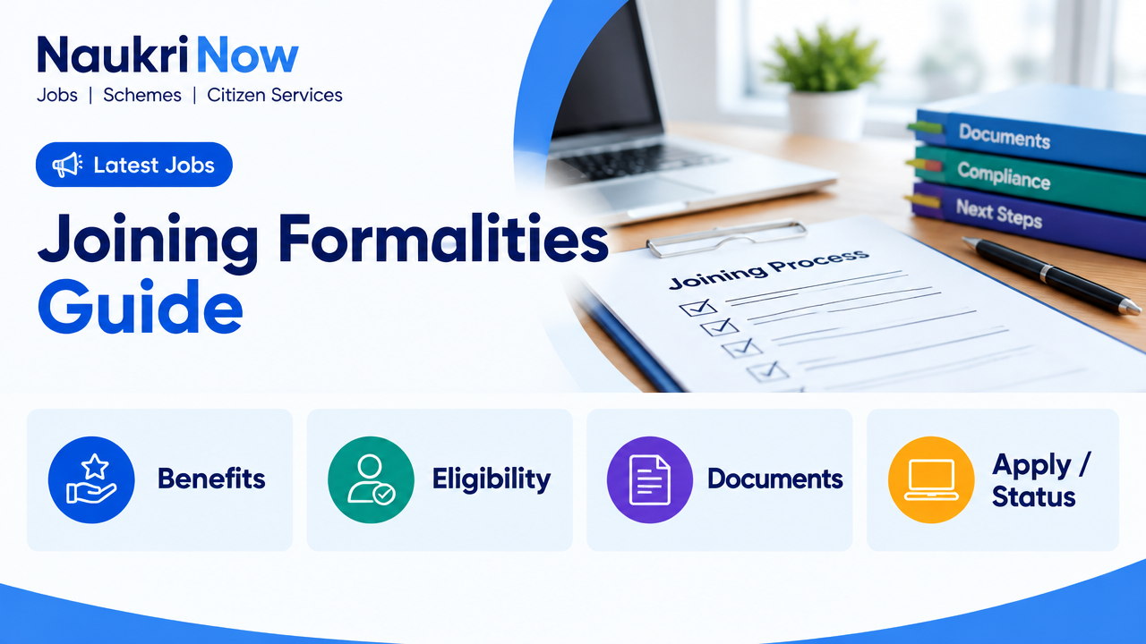 Joining Formalities Guide – NaukriNow featured guide