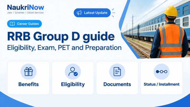 RRB Group D guide – NaukriNow featured poster