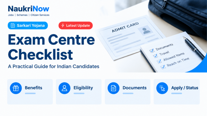 Exam Centre Checklist – NaukriNow featured guide