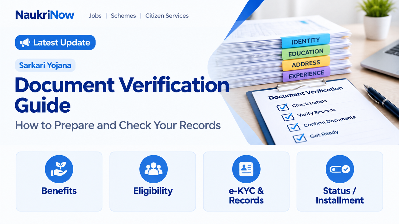 Document Verification Guide – NaukriNow featured poster