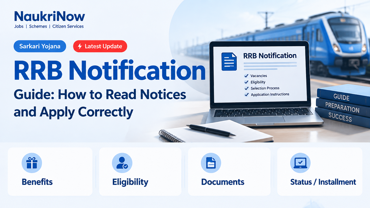 RRB Notification – NaukriNow featured poster