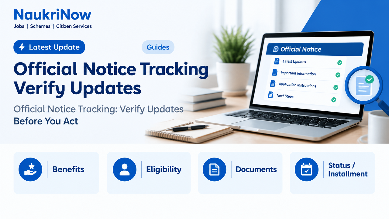 Official Notice Tracking Verify Updates – NaukriNow featured poster