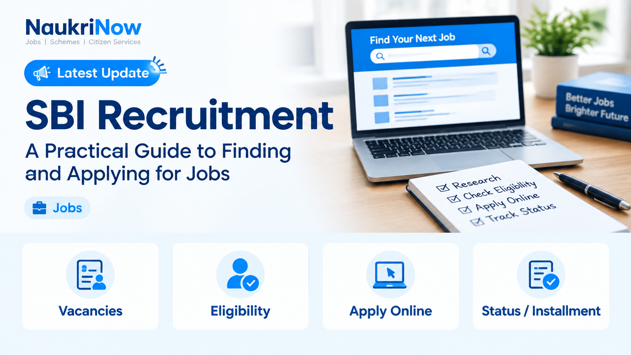 SBI Recruitment – NaukriNow featured poster