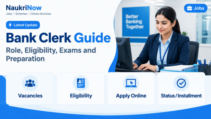 Bank Clerk Guide – NaukriNow featured guide