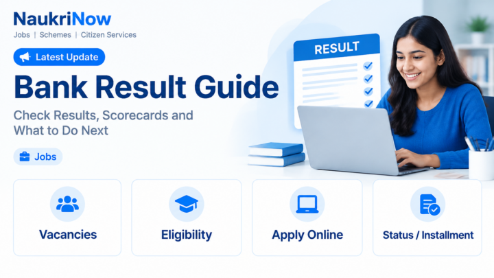 Bank Result Guide – NaukriNow featured poster