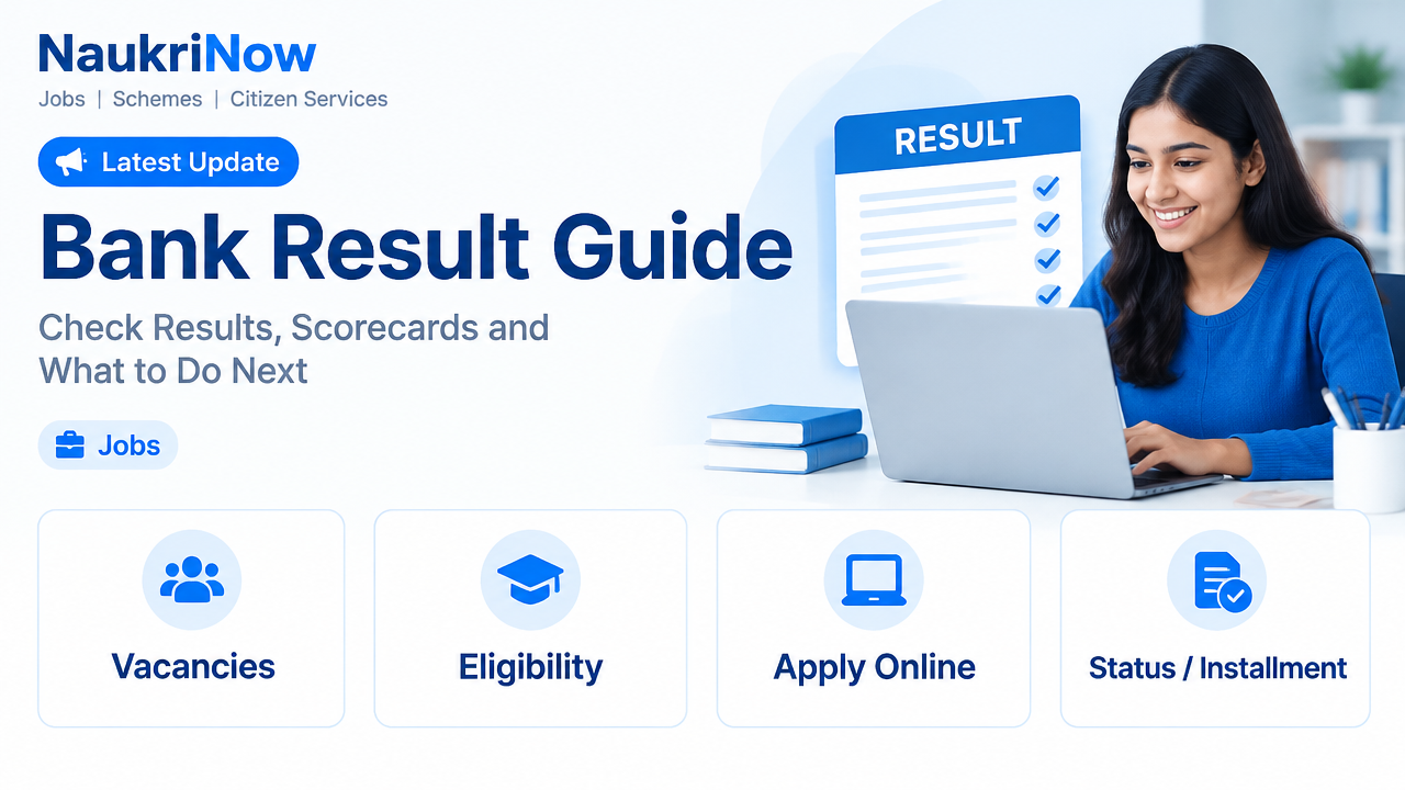 Bank Result Guide – NaukriNow featured poster