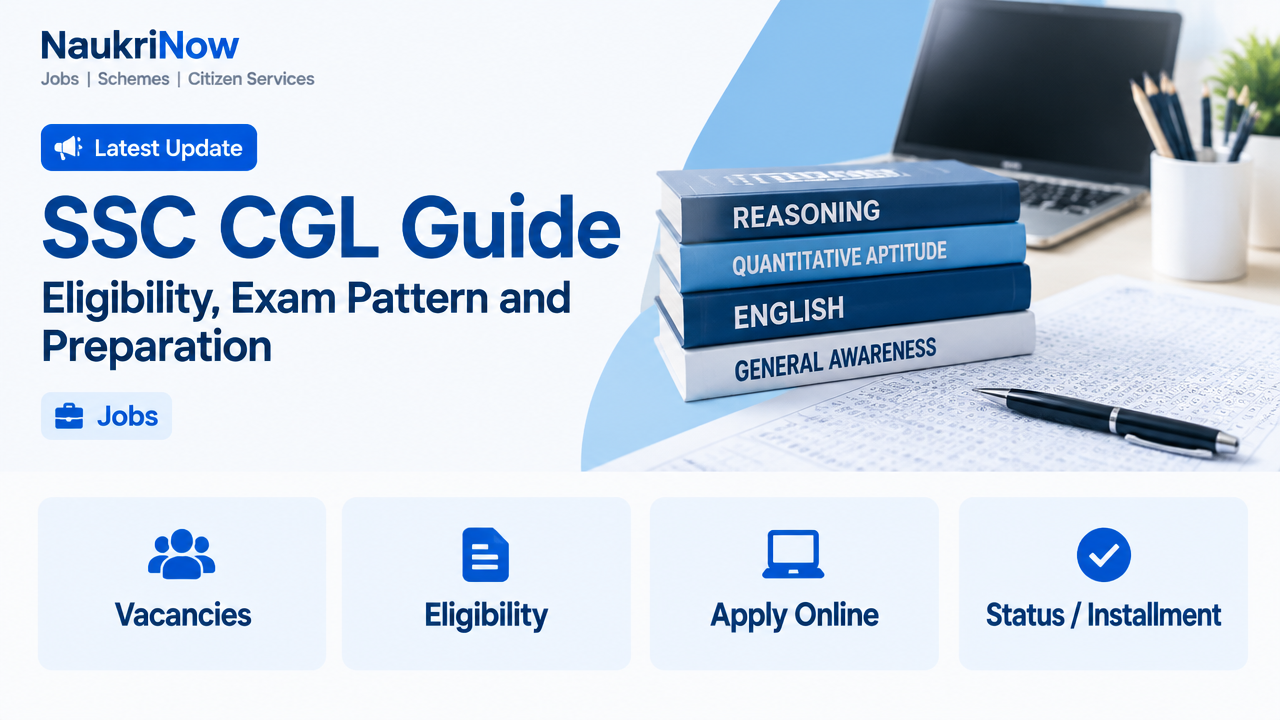 SSC CGL Guide – NaukriNow featured poster