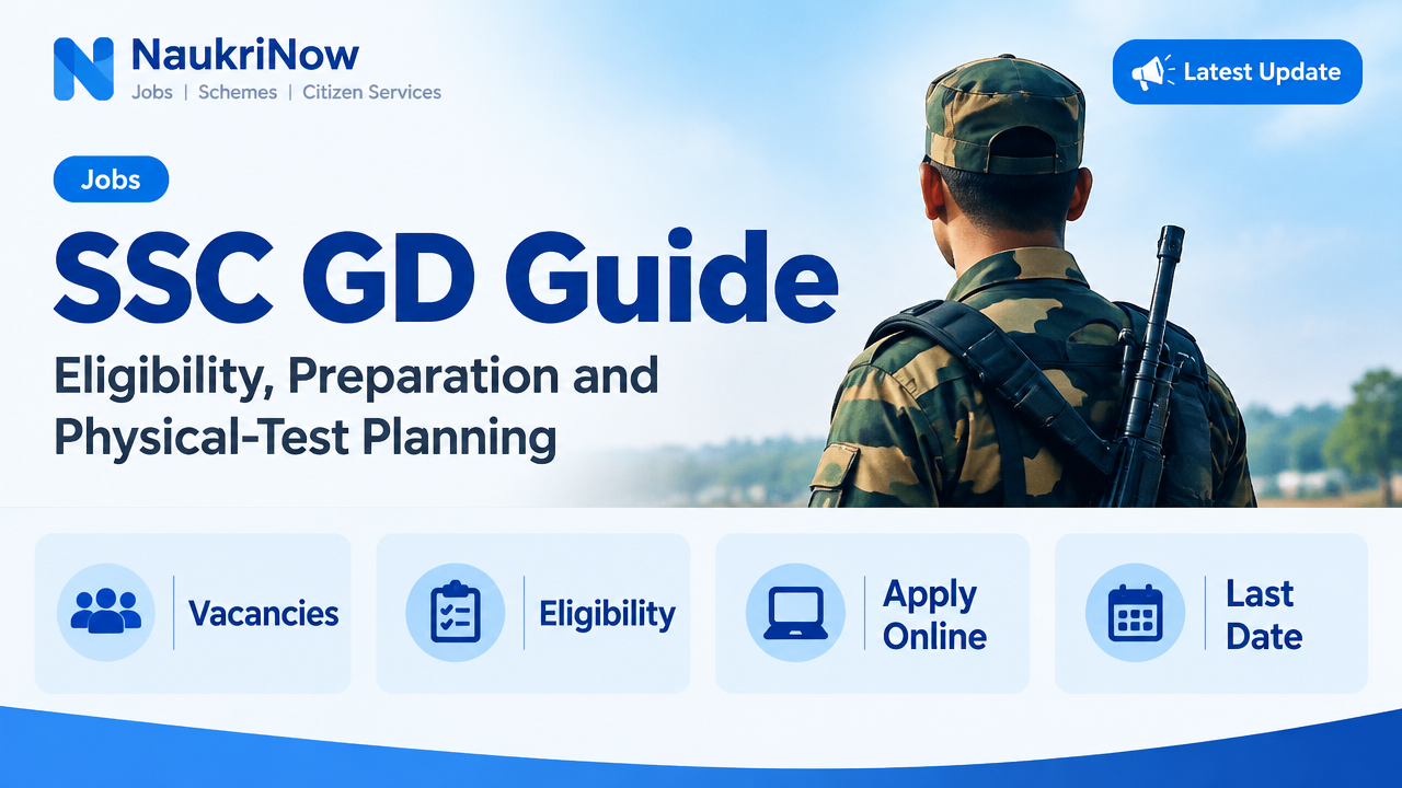 SSC GD Guide – NaukriNow featured poster