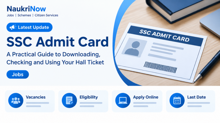 SSC Admit Card – NaukriNow featured poster
