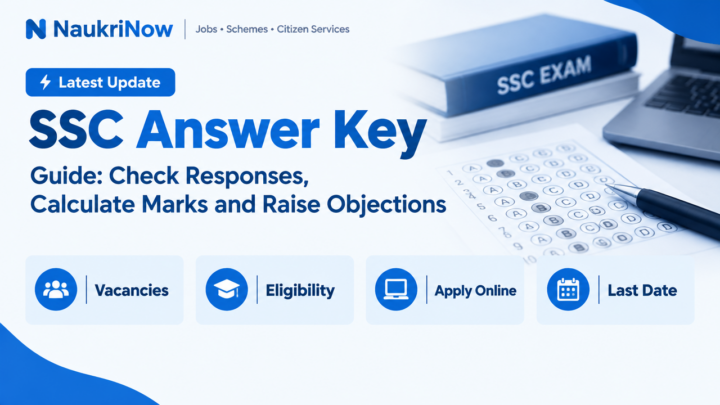 SSC Answer Key – NaukriNow featured poster