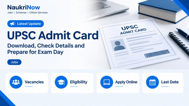 UPSC Admit Card – NaukriNow featured poster