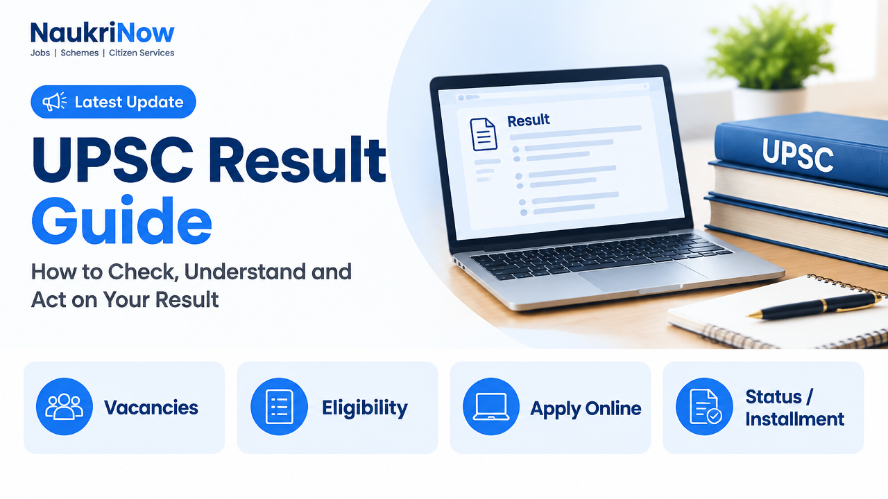 UPSC Result Guide – NaukriNow featured poster