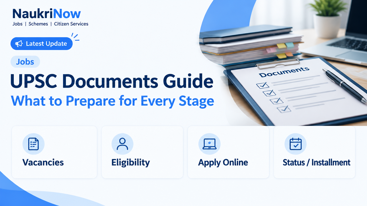 UPSC Documents Guide – NaukriNow featured poster