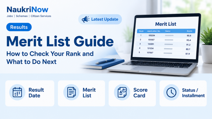 Merit List Guide – NaukriNow featured guide
