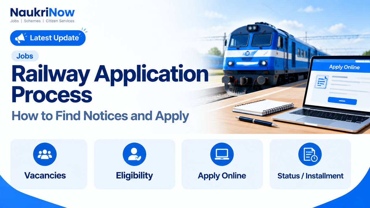 Railway Application Process – NaukriNow featured poster