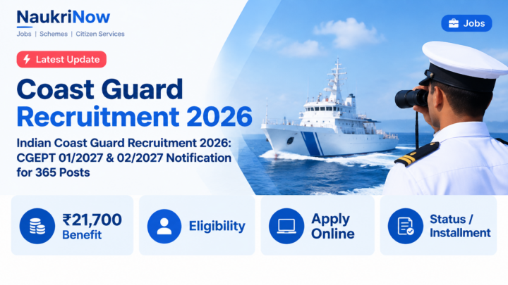 Coast Guard Recruitment 2026 – NaukriNow featured guide
