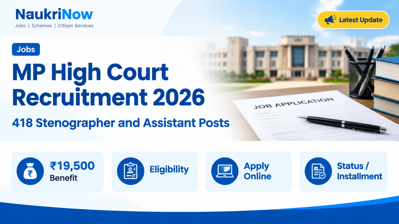 MP High Court Recruitment 2026 – NaukriNow featured guide