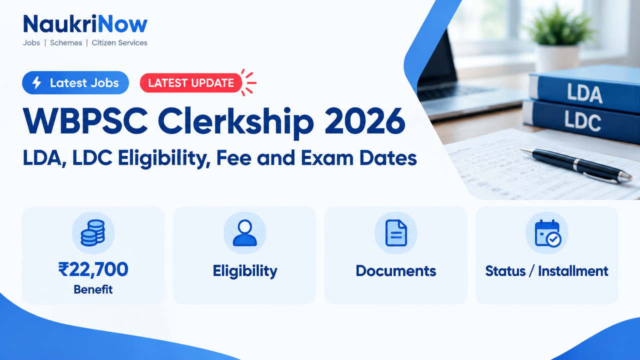 WBPSC Clerkship 2026 – NaukriNow featured guide