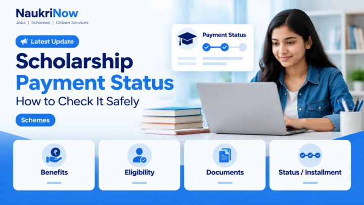 Scholarship Payment Status – NaukriNow featured poster