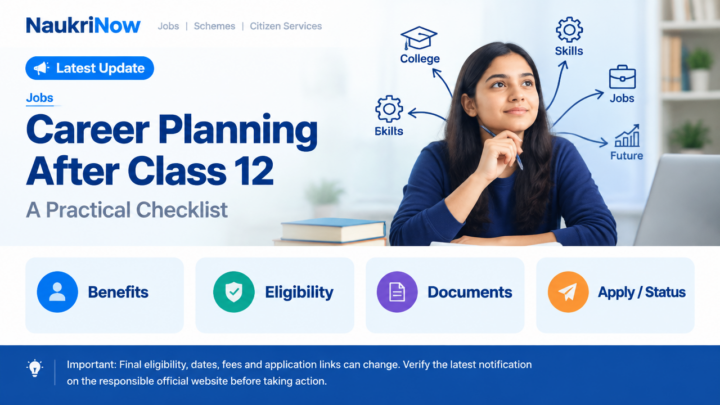 Career Planning After Class 12 – NaukriNow featured poster
