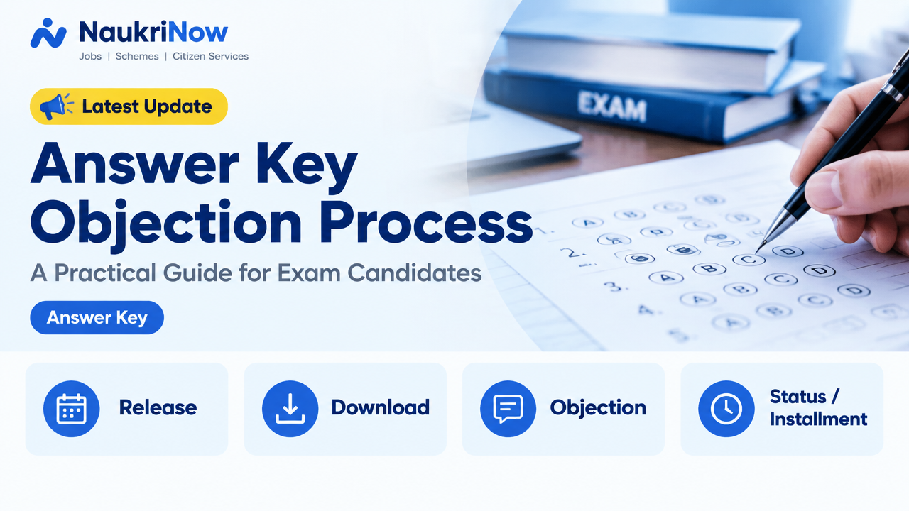 Answer Key Objection Process – NaukriNow featured poster