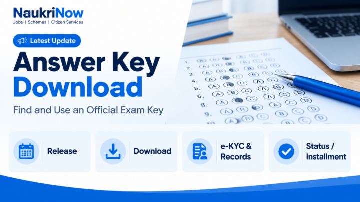 Answer Key Download – NaukriNow featured poster