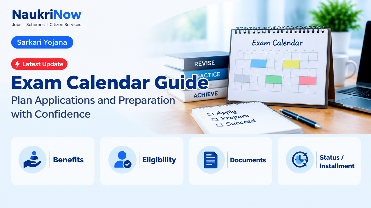 Exam Calendar Guide – NaukriNow featured poster