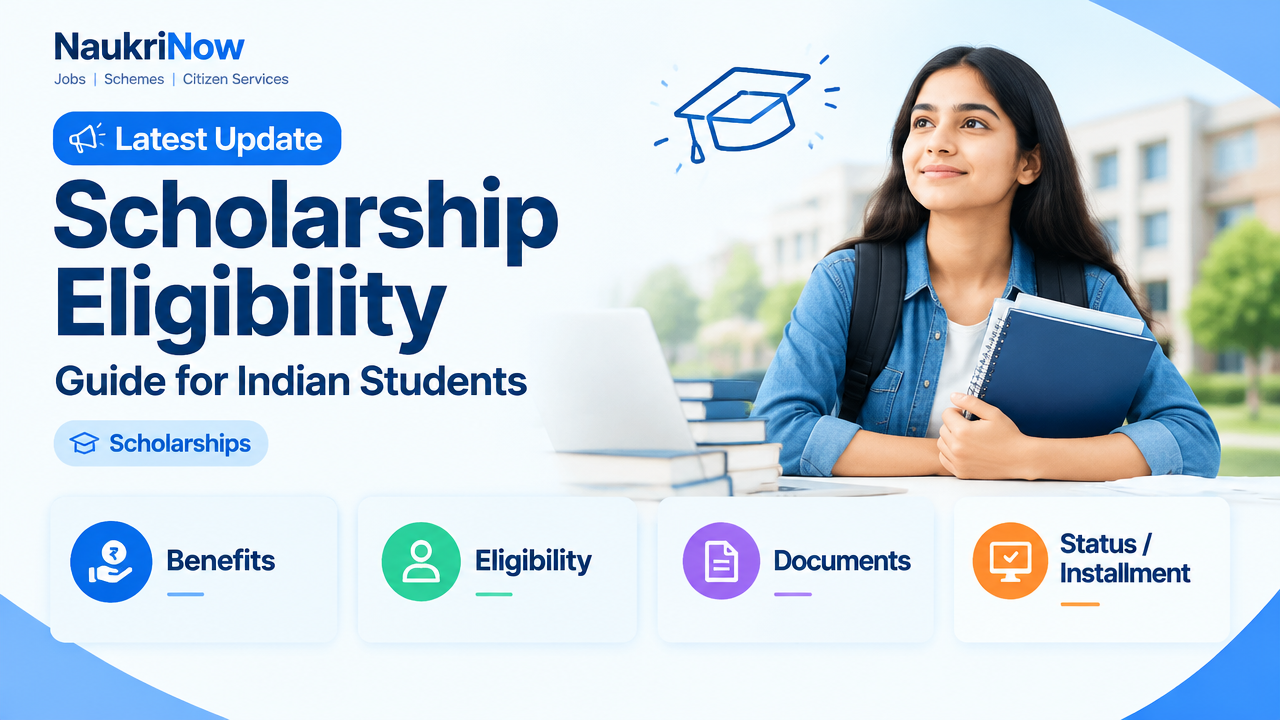 Scholarship Eligibility – NaukriNow featured poster