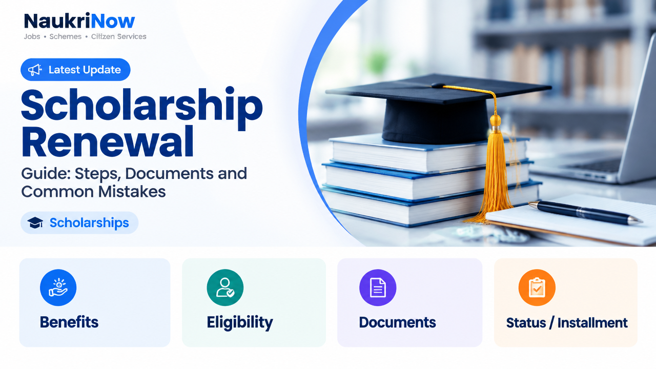 Scholarship Renewal – NaukriNow featured poster
