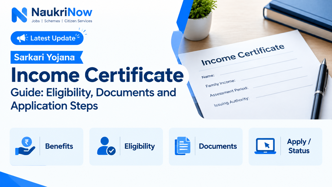 Income Certificate – NaukriNow featured poster