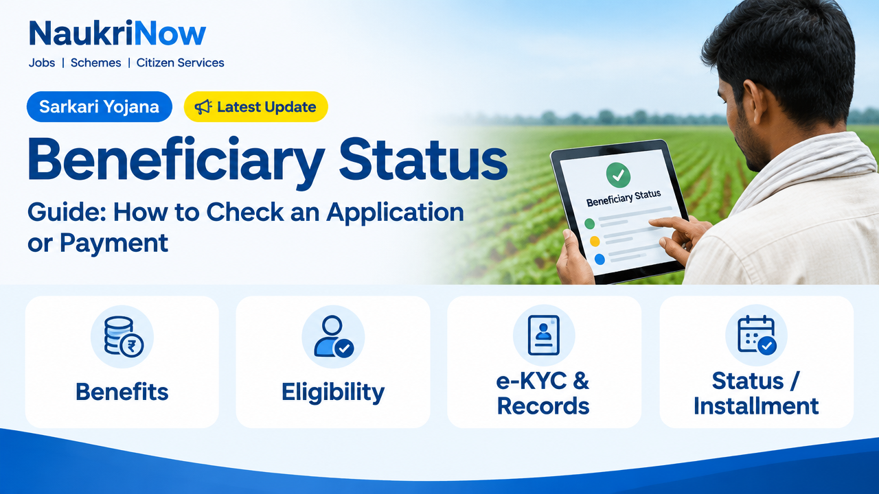 Beneficiary Status – NaukriNow featured poster