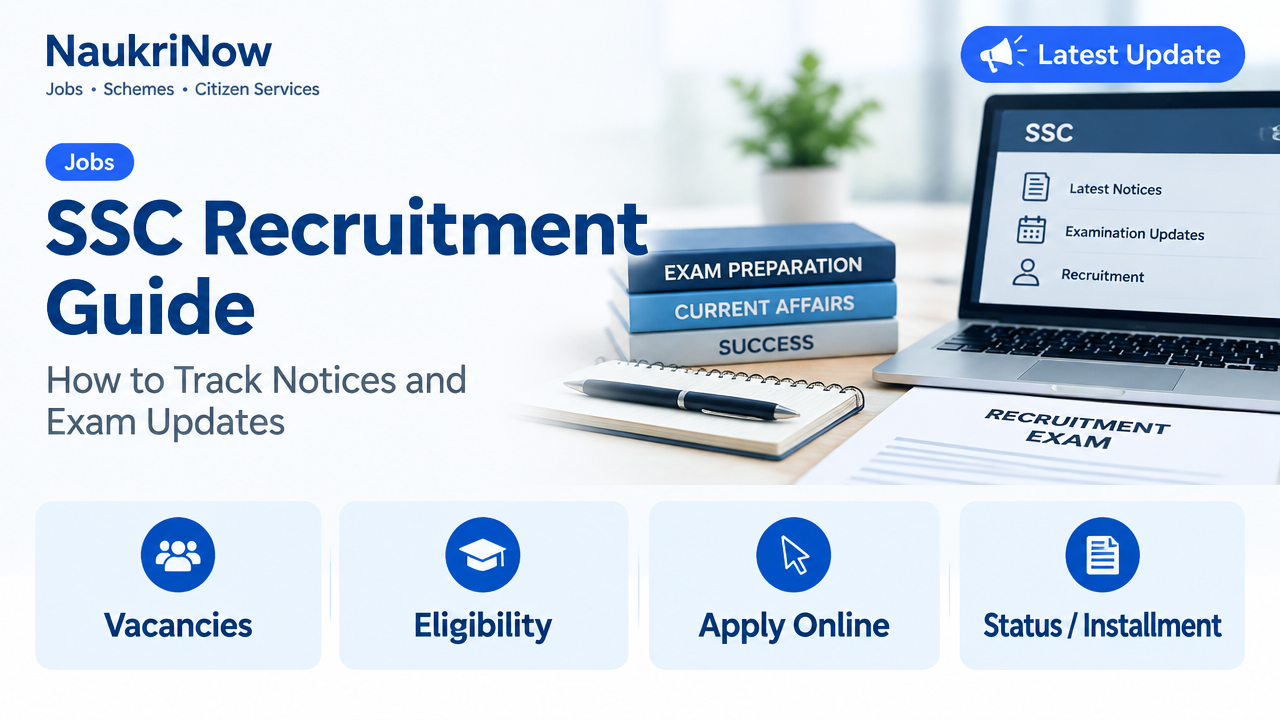 SSC Recruitment Guide – NaukriNow featured poster