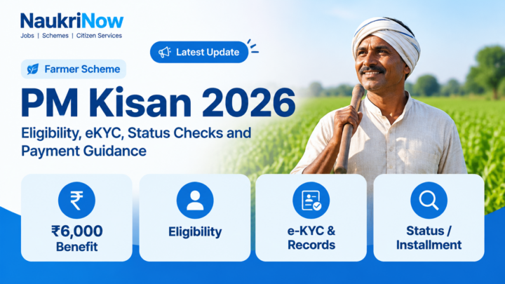 PM Kisan 2026 – NaukriNow featured poster