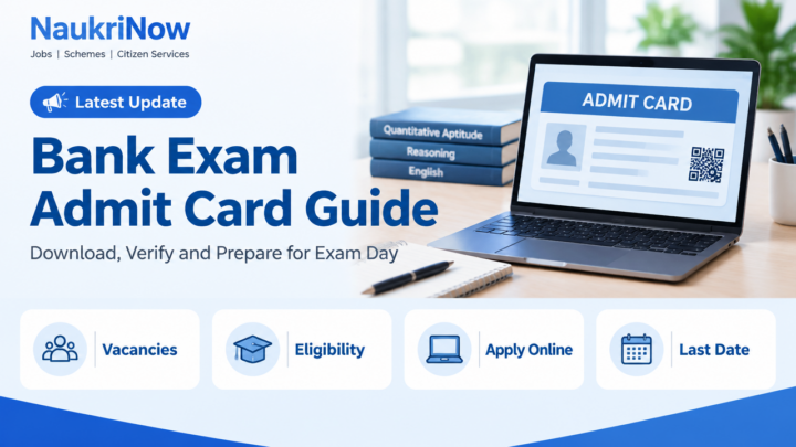 Bank Exam Admit Card Guide – NaukriNow featured poster