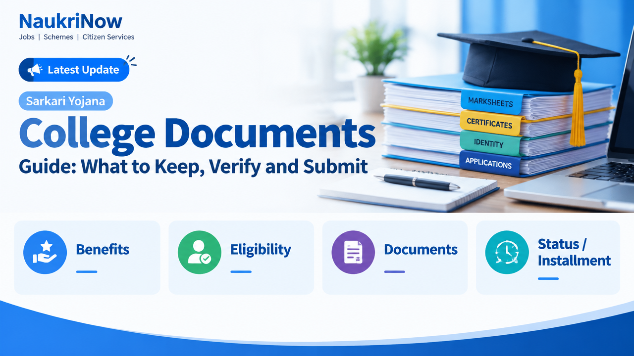 College Documents – NaukriNow featured poster