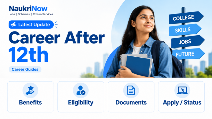 Career After 12th – NaukriNow featured poster