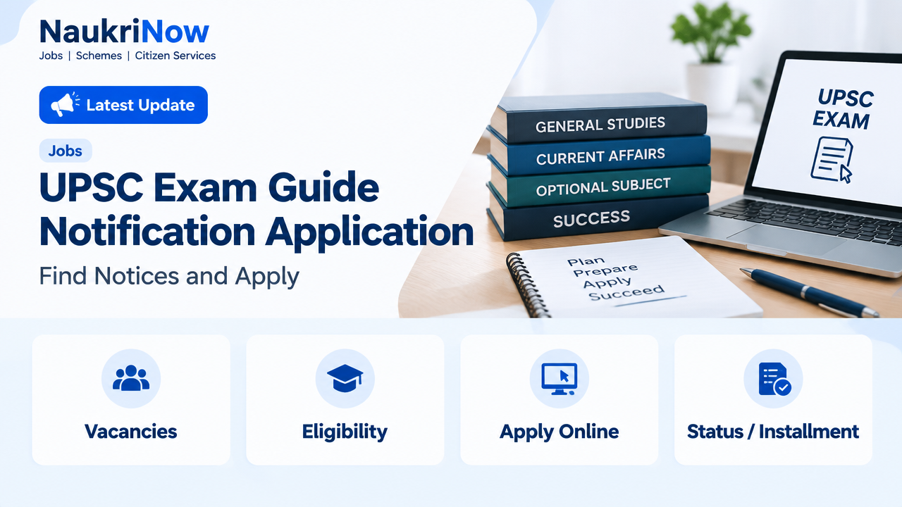 UPSC Exam Guide Notification Application – NaukriNow featured poster