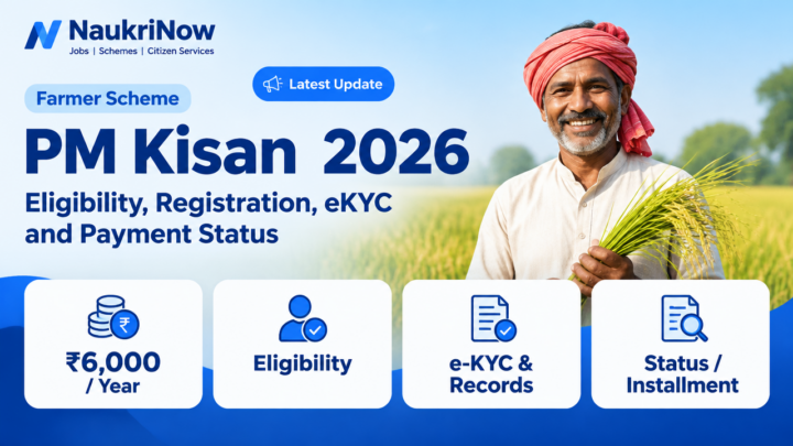 PM Kisan 2026 – NaukriNow featured poster