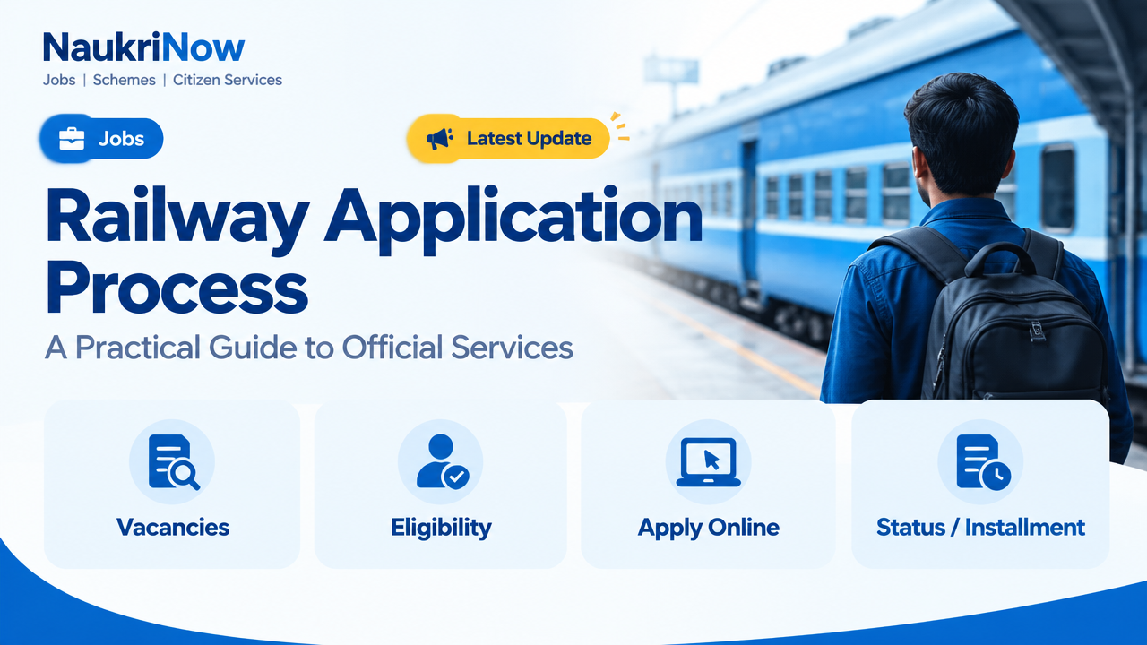 Railway Application Process – NaukriNow featured poster