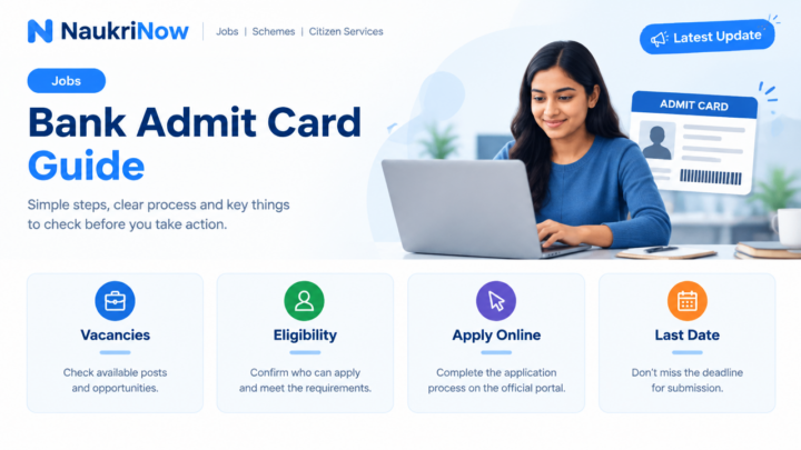 Bank Admit Card Guide