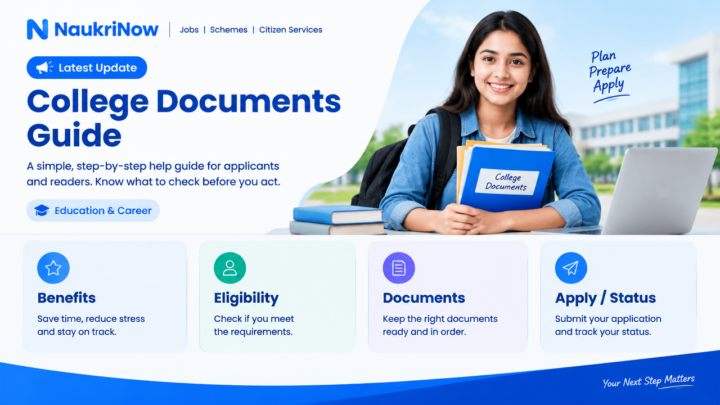 College Documents Guide