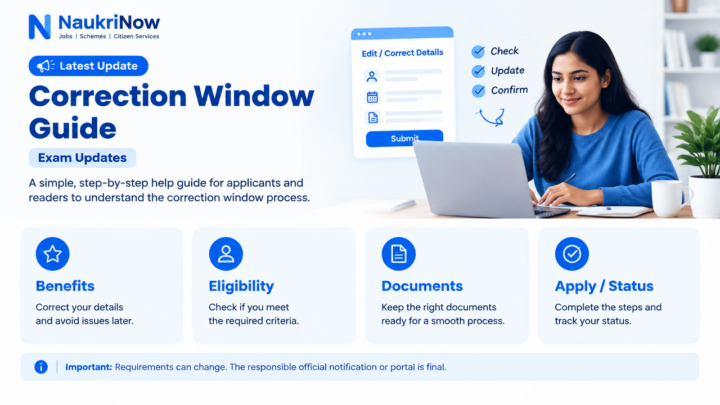 Correction Window Guide
