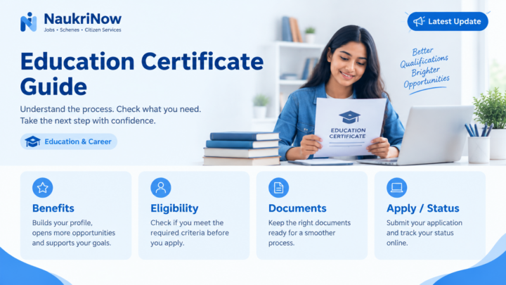 Education Certificate Guide