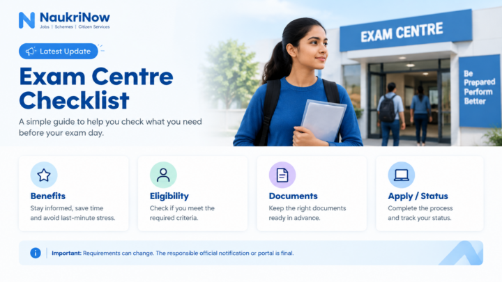 Exam Centre Checklist