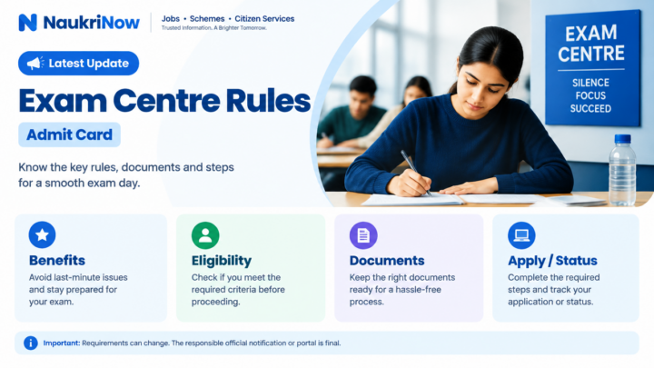 Exam Centre Rules